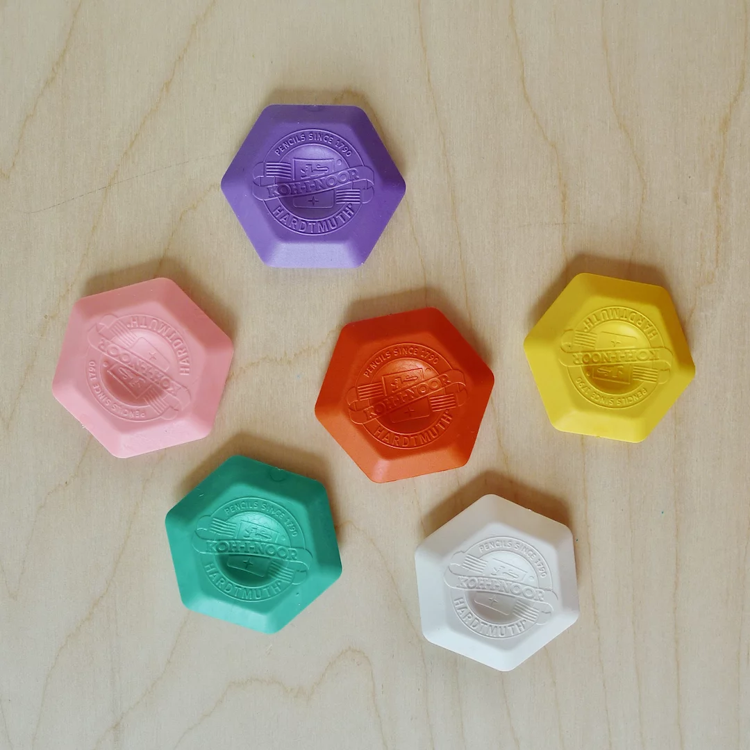 Gomme hexagonale Koh-I-Noor – Image 2
