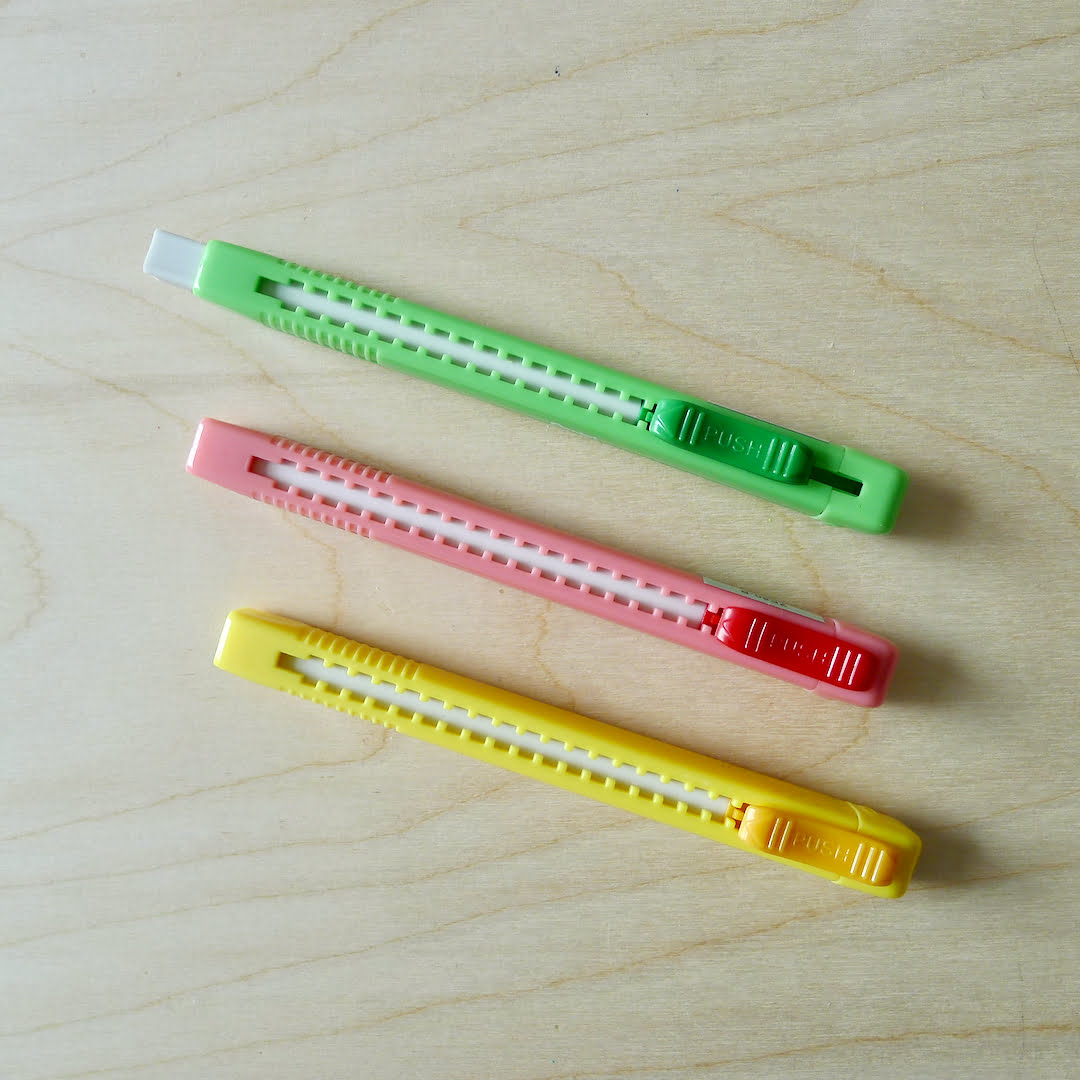 Crayon-gomme PENTEL rechargeable : Chez Rentreediscount