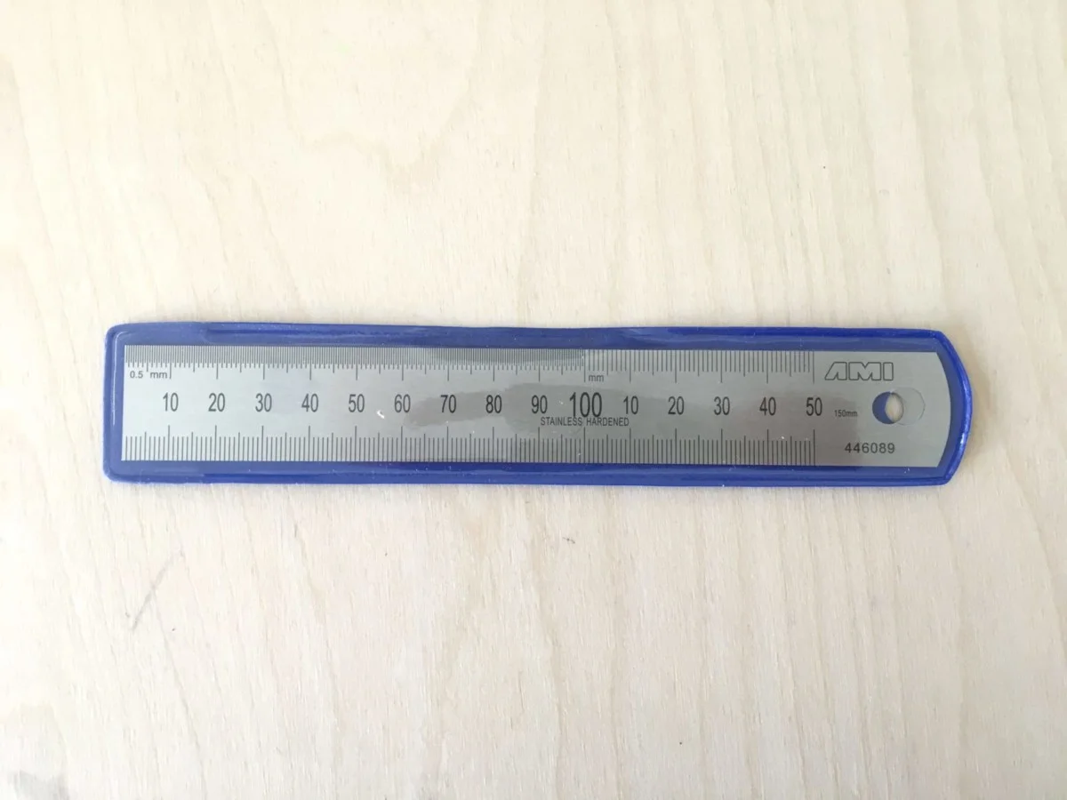 Règle en acier inoxydable AMI – Image 2