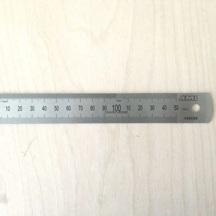 Règle en acier inoxydable AMI – Image 7
