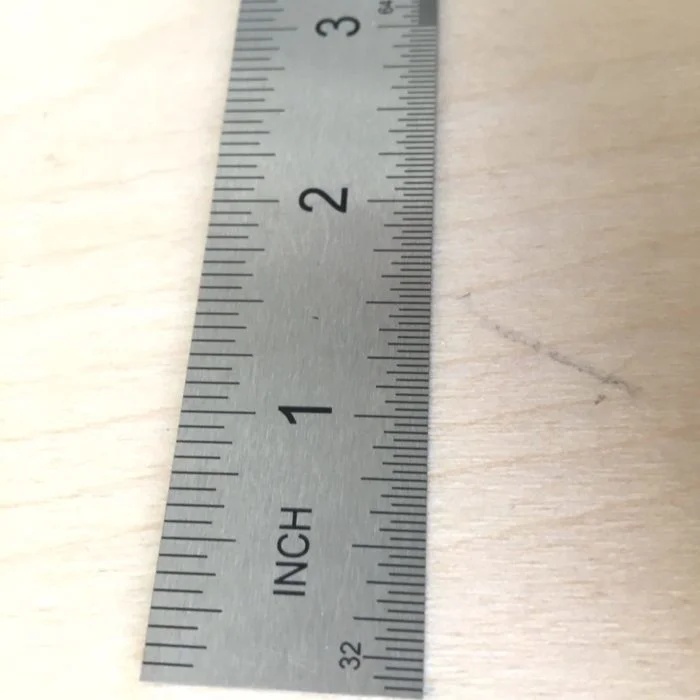 Règle en acier inoxydable AMI – Image 3