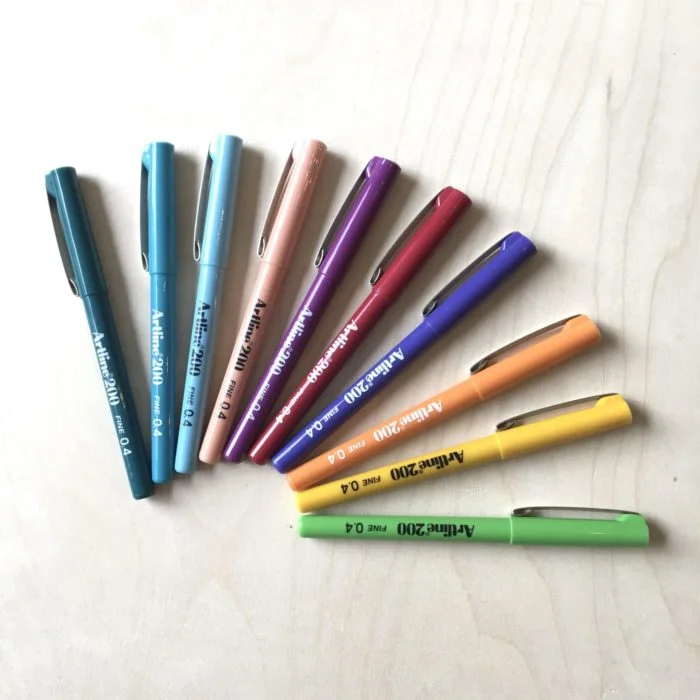 Feutre Artline de couleurs