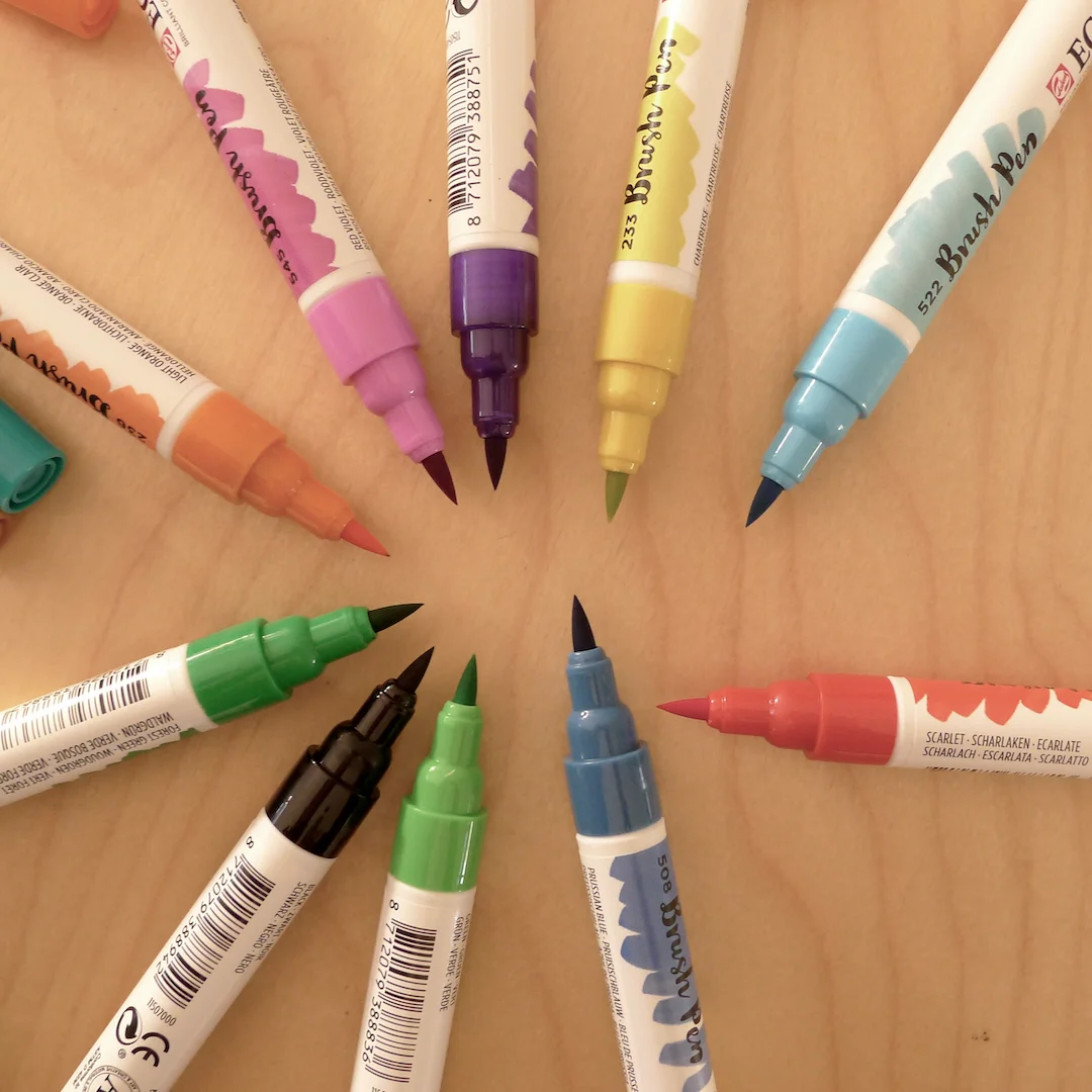 Feutre Ecoline Brush Pen Talens