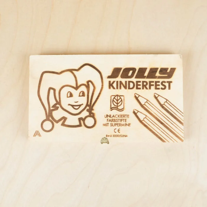 Crayons de couleurs Jolly - boîte en bois – Image 2