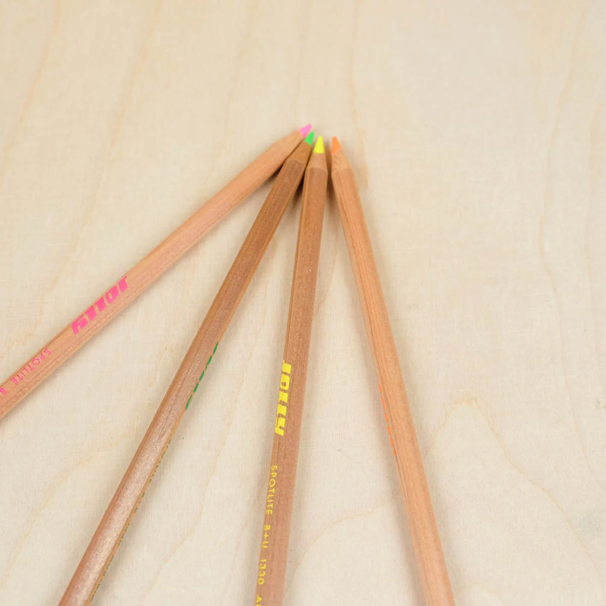 Crayons de couleur fluo Jolly – Image 3