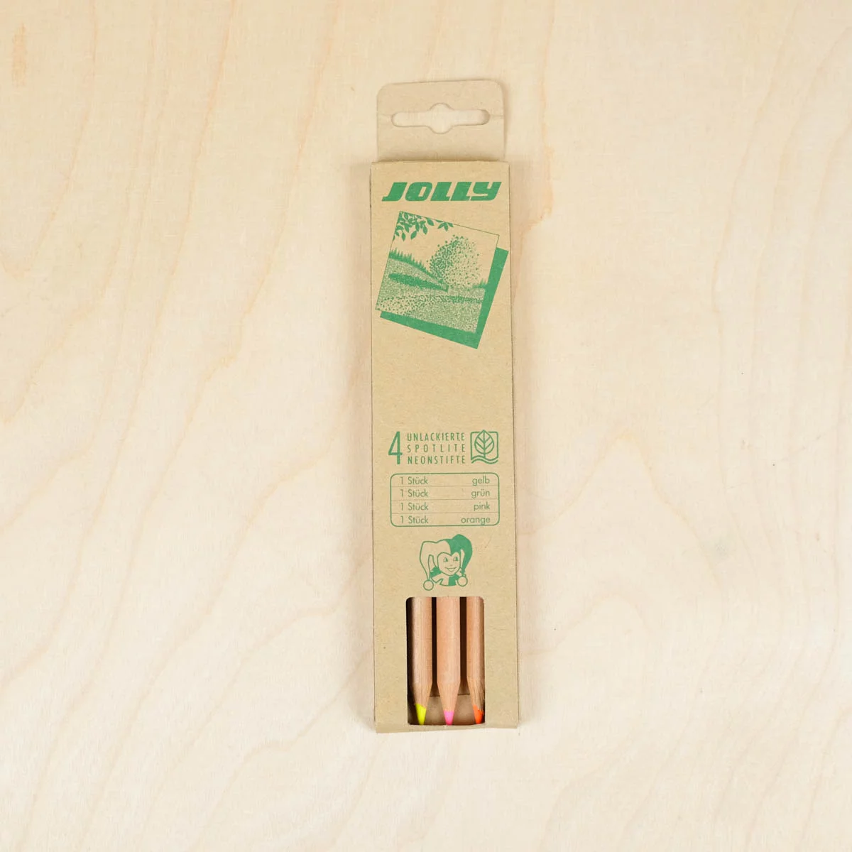 Crayons de couleur fluo Jolly – Image 4