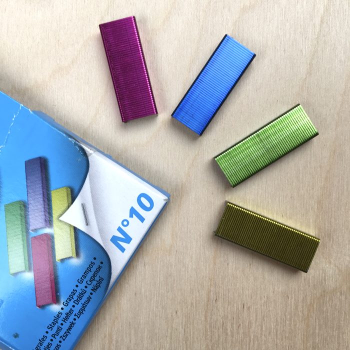 Agrafes colorées n°10 Maped – Image 2