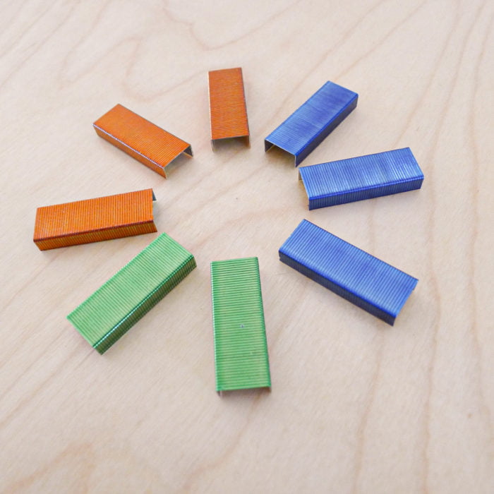 Agrafes colorées 24/6 Paladdin