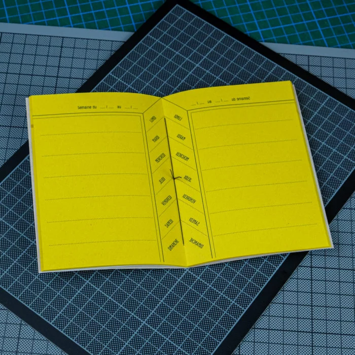 Agenda-semainier A6 éclat fluo 💥 – Image 2