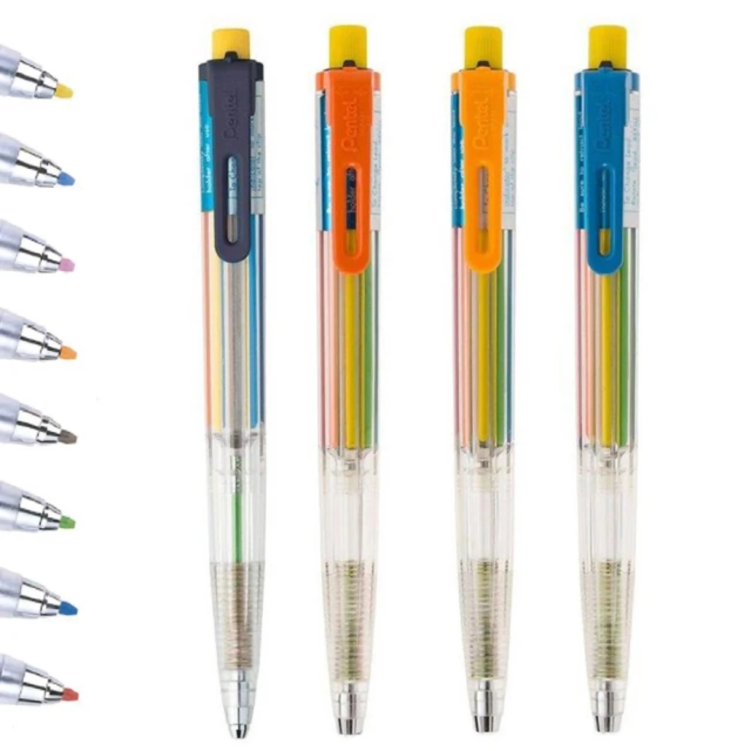 Pentel P205-97F Porte-mine mécanique automatique - Orange Pastel