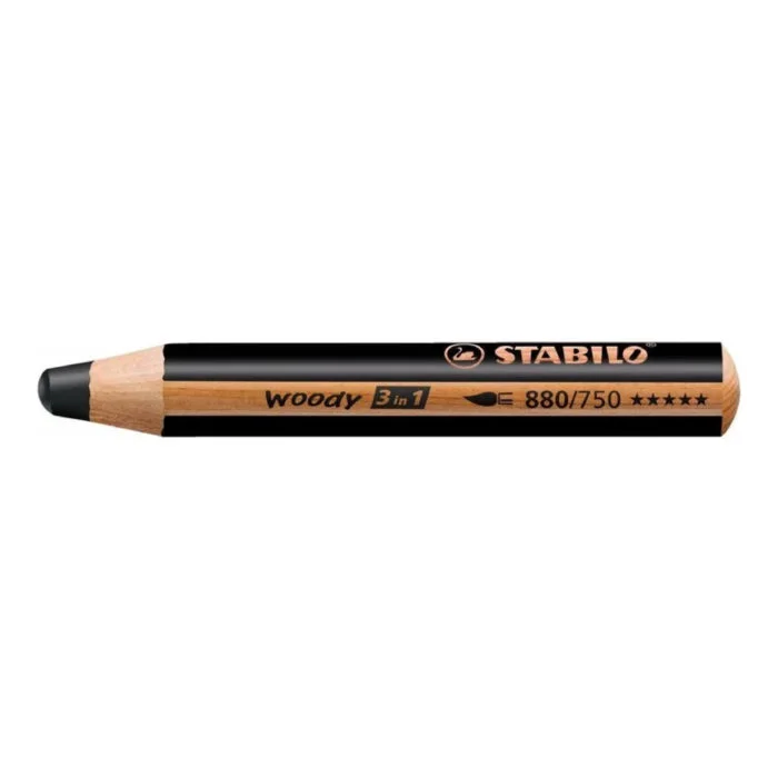 Crayon Woody Stabilo monochrome – Image 9