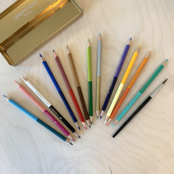 Boîte de crayons Bicolor - Caran d'Ache - édition limitée ! – Image 4