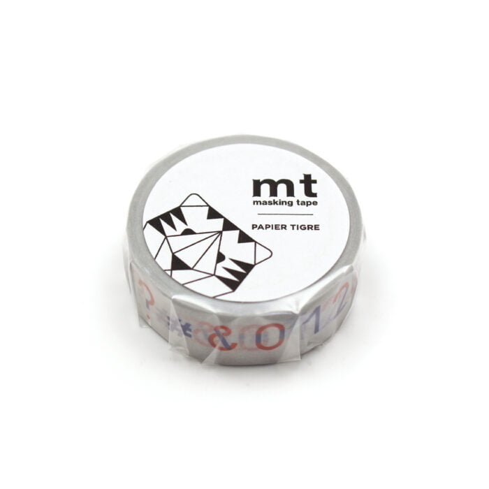 Masking Tape Papier Tigre "numéros" – Image 2