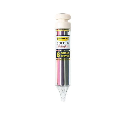 Crayon 8 couleurs Penco