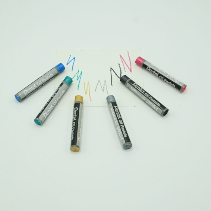 Pastels à l'huile métalisées - Pentel – Image 2