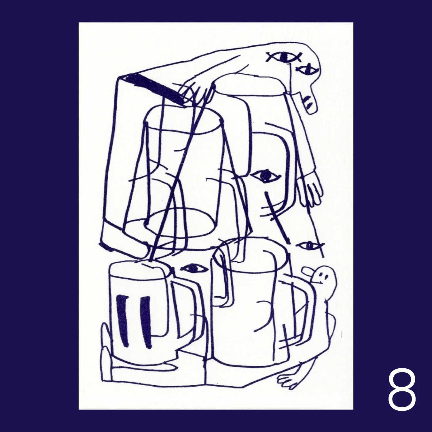 Cartes dessinées - Nicolas Belayew - Série Purple – Image 9