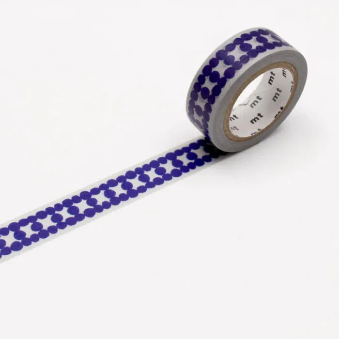 Masking Tape "Ladder Dot Blue"