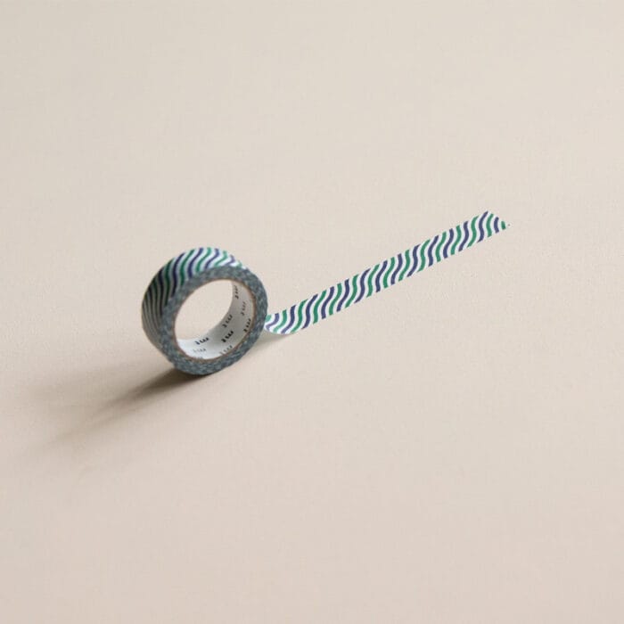 Masking Tape Papier Tigre "waves" – Image 3