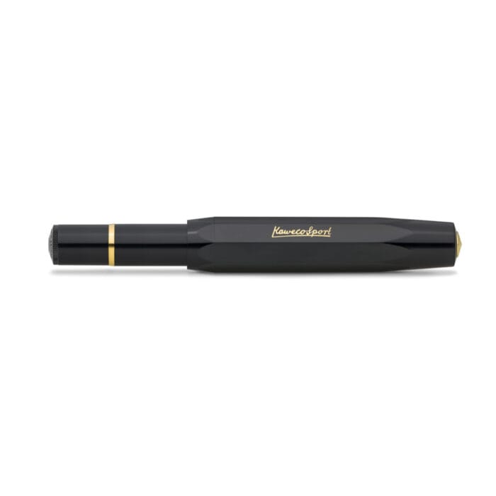 Stylo-plume Kaweco Sport PISTON noir & or – Image 3