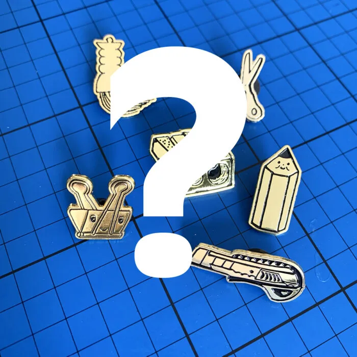 Corinne vend des pin's - je veux une surprise !