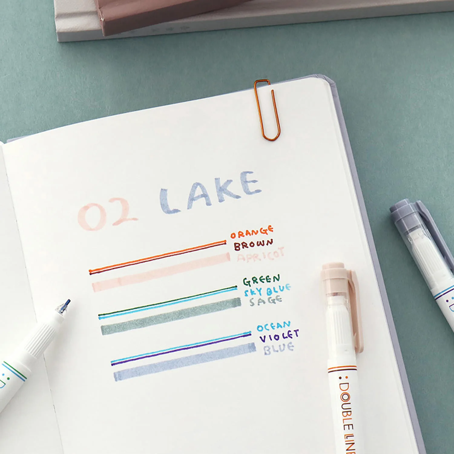Feutres bicolores Double Line Deco Pen – Image 6