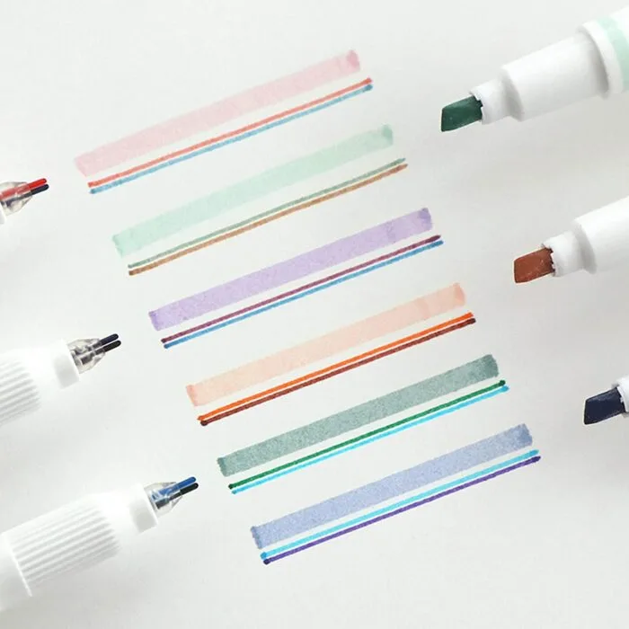 Feutres bicolores Double Line Deco Pen – Image 2
