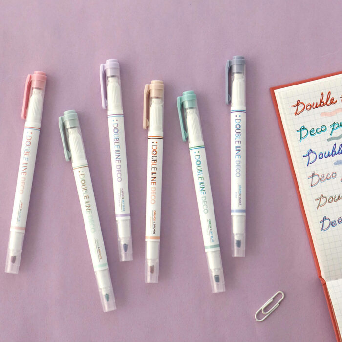 Feutres bicolores Double Line Deco Pen – Image 4