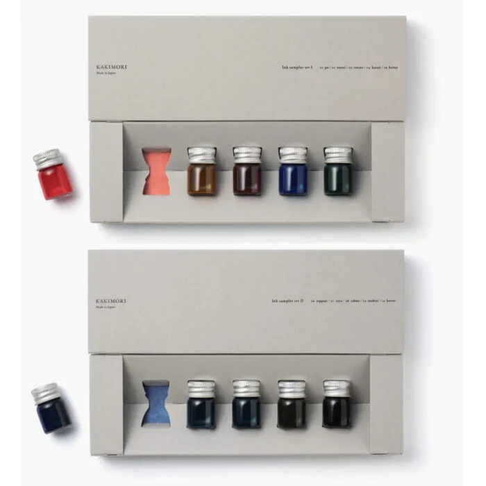 Sélection de mini pot d'encre Kakimori