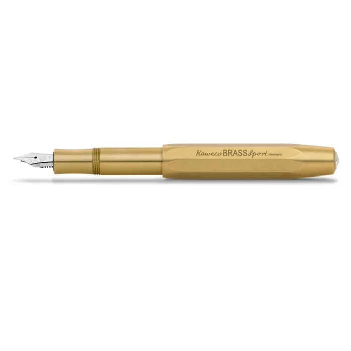 Stylo-plume Kaweco Sport en laiton brut