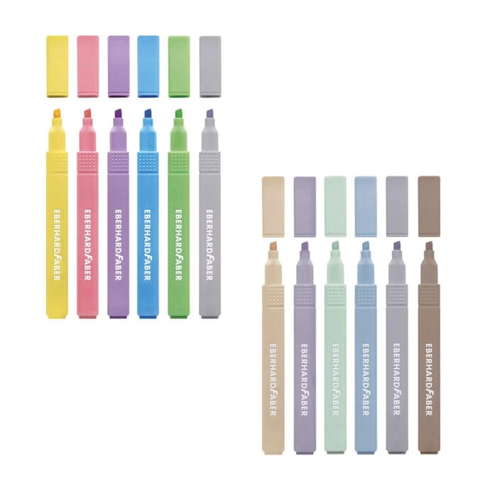 Surligneurs pastel EberhardFaber