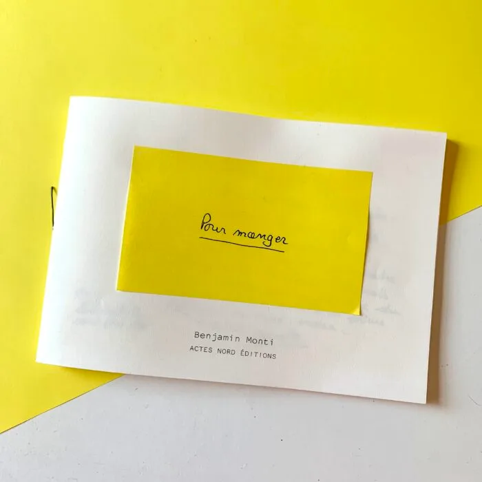 Pour manger - Benjamin Monti