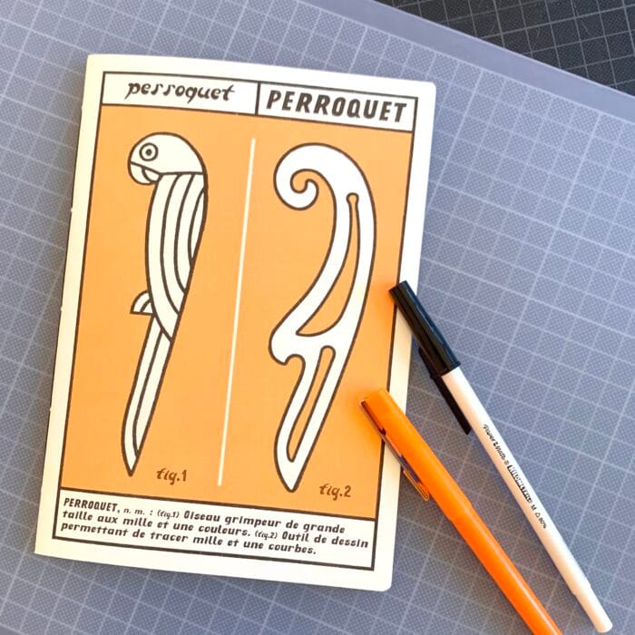 Corinne vend des carnets : le perroquet de Eva Offredo