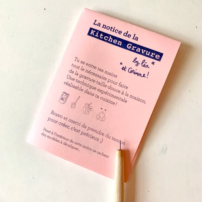 notice de Kitchen Gravure - Léa Marchet