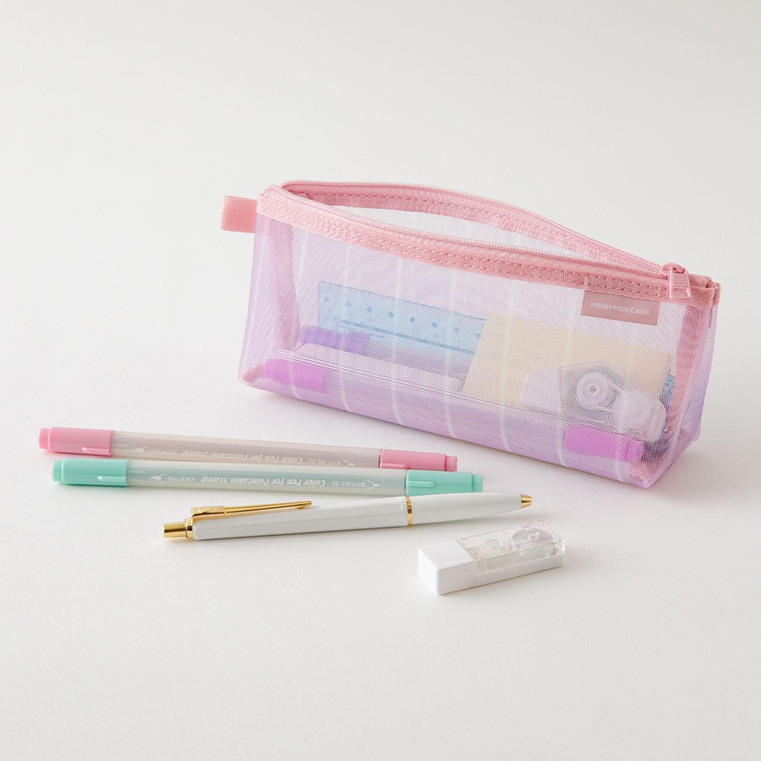 Trousse Midori "mesh case gusset" - édition limitée ! – Image 3