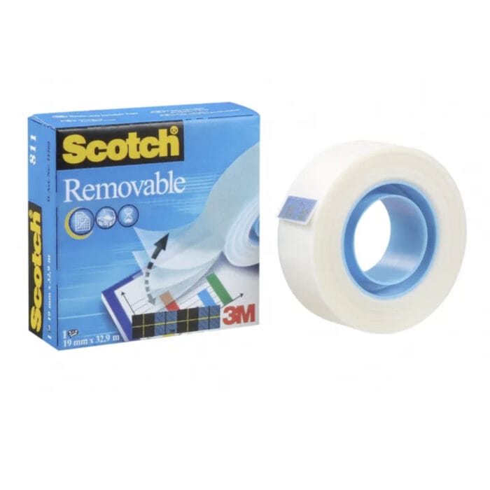Scotch 3M amovible (et invisible)