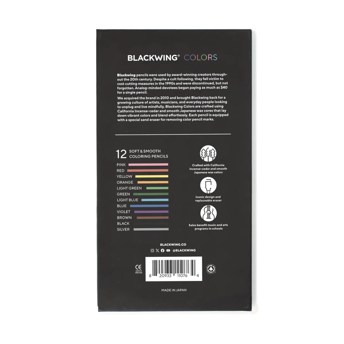 Crayons de couleurs Blackwing – Image 4