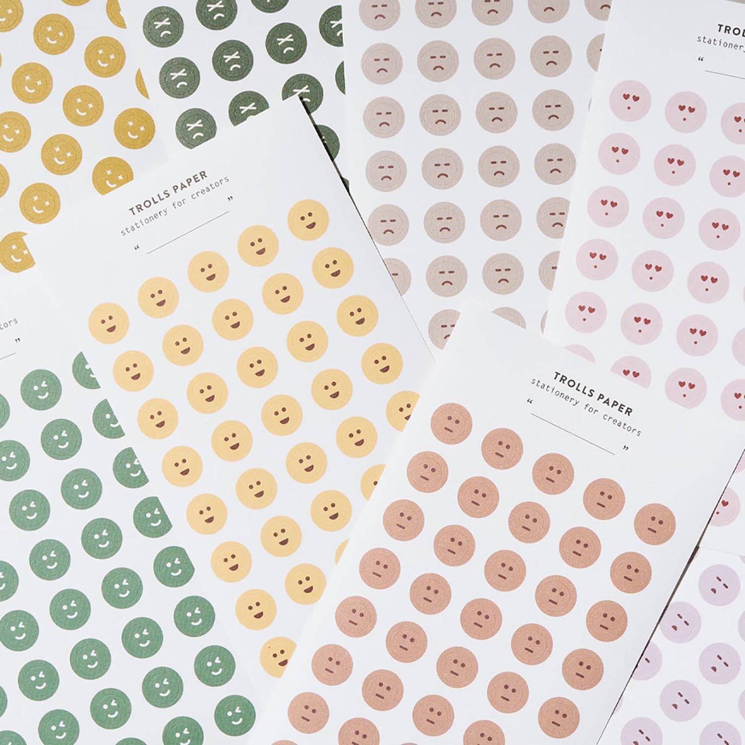 Stickers emoji Trolls